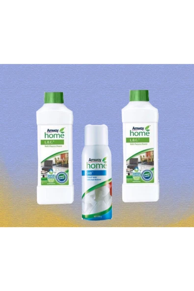 amway home Çok Amaçlı Temizleyici+ Yıkama Öncesi Sprey 3lü Set ürün görseli 1
