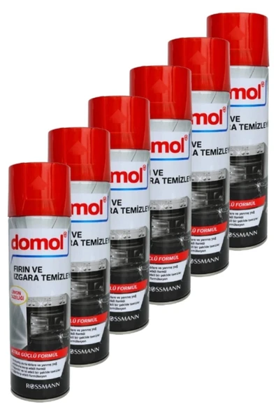 HALI TUT Domol Fırın & Izgara Temizleyici Köpük LİMON TAZELİĞİ 6 ADET 500 ml ULTRA GÜÇLÜ 8696630150806 ürün görseli 1