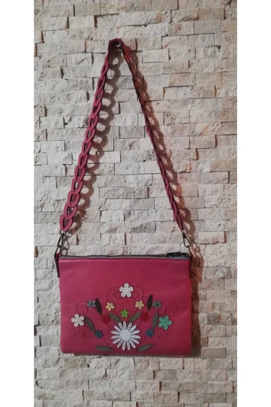 Durush Collection Özel Tasarım Kadın Omuz Çantası Gerçek Deri, El İşçiliği ürün görseli 1