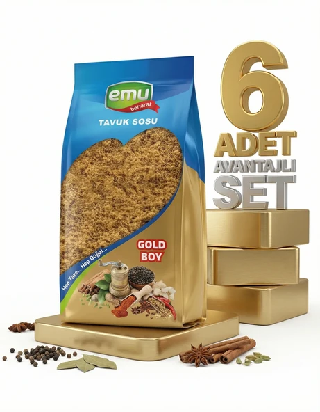 Emu Tavuk Sosu 6x150 Gr - Resim 2