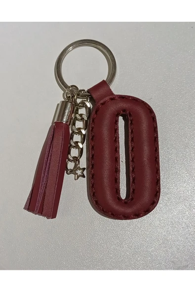 Durush Collection Anahtarlık Hakiki Deri "o" Harfi (HAND MADE) ürün görseli 1