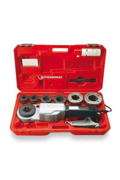 Rothenberger Rotherberger Supertronic 2000 Set Elektrikli El Tipi Pafta Seti ürün görseli 1