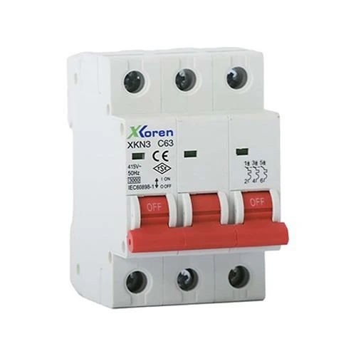 XKoren 3*32A C 6kA Otomatik Sigorta ürün görseli 1