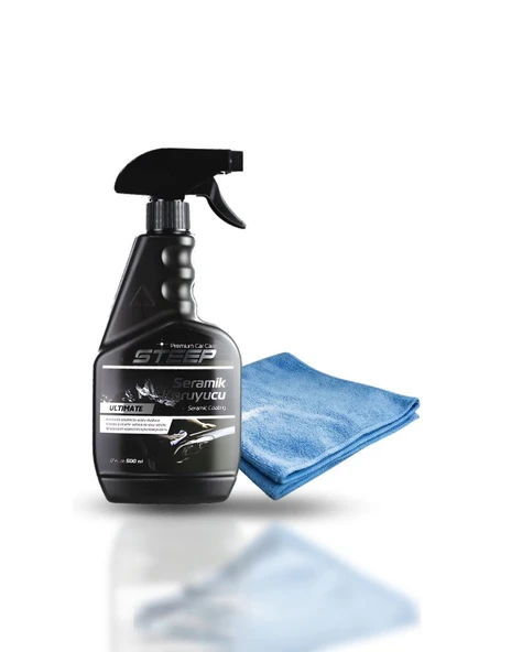 STEEP Ultimate Seramik Boya Koruyucu 500 Ml Mikrofiber Bez 40X40 ürün görseli 1