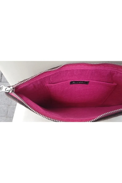 Durush Collection Keçe Portföy-Clutch Çanta - Resim 3