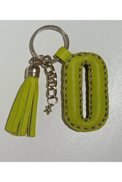 Durush Collection Anahtarlık Hakiki Deri "o" Harfi (HAND MADE) ürün görseli 1