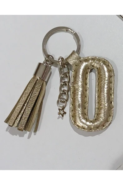 Durush Collection Anahtarlık Hakiki Deri "o" Harfi (HAND MADE) ürün görseli 1