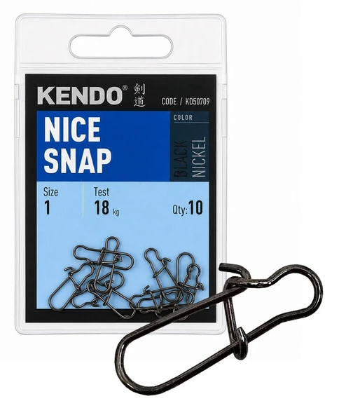 Kendo Nice Snap 10 Adet ( Rapala Klips) ürün görseli 1
