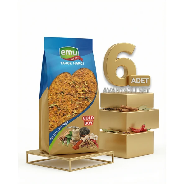 Emu Tavuk Harcı 6x150 Gr ürün görseli 1