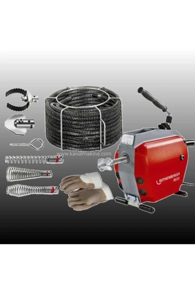 Rothenberger R650 Kanal Gider Tıkanıklık Açma Tekli Set ürün görseli 1