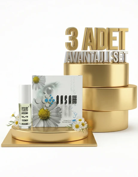 Aksa Sürme Esans Klasik Gül 3x5 Cc - Resim 2