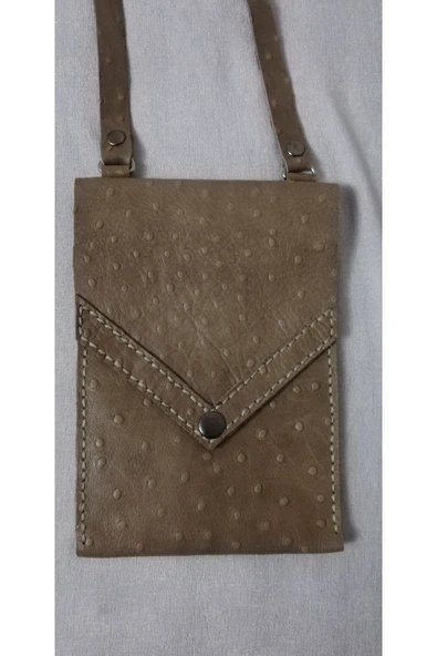 Durush Collection Spor Çapraz Omuz Çantası, Sütlü Kahve Gerçek Deri, El Işi (HAND MADE) ürün görseli 1