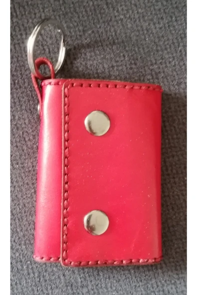 Durush Collection 6 Lı Anahtarlık-kırmızı Hakiki Deri (hand Made) ürün görseli 1