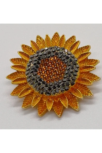Durush Collection ALTIN RENGİ BROŞ ürün görseli 1
