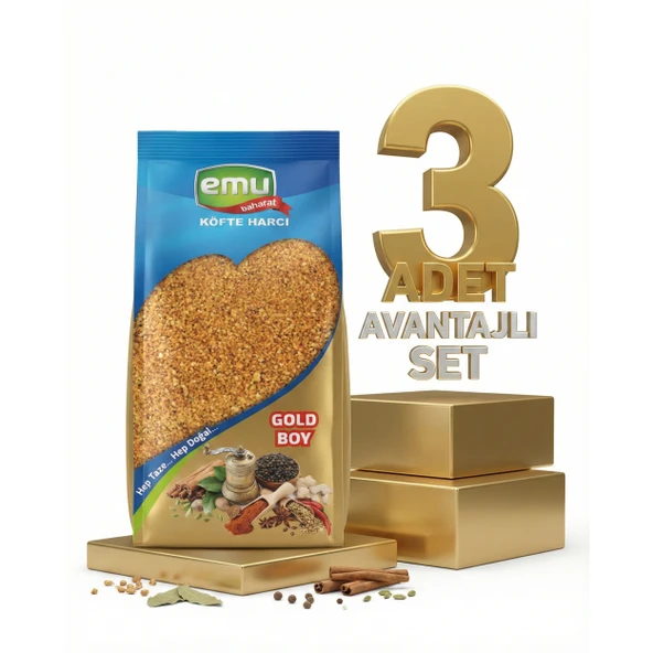 Emu Köfte Harcı 3x150 Gr ürün görseli 1