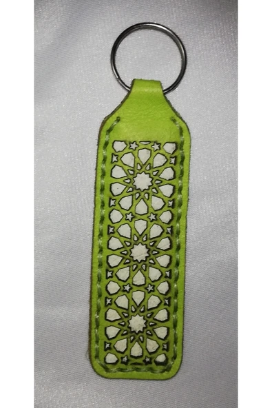 Durush Collection Gerçek Deri, Lazer Kes,m, El Dikişi Anahtarlık (hand Made) ürün görseli 1