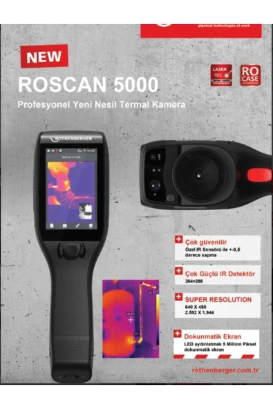 Rothenberger Roscan 5000 Termal Kamera - Resim 2