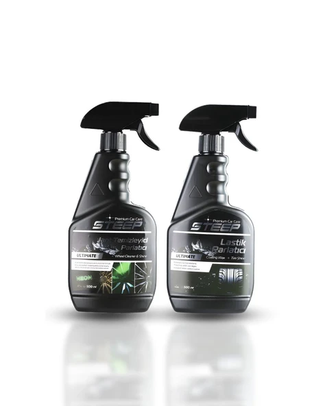 STEEP Ultimate Lastik ve Jant Temizleyici 500 Ml Premium Set ürün görseli 1