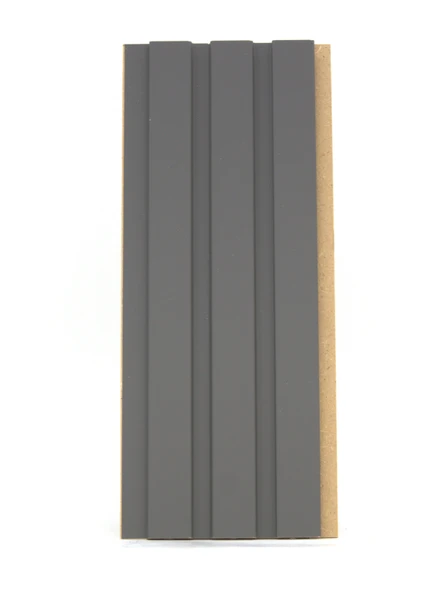 RMZ Door Vesta 8 mm 12,5x280 cm İpeksi Doku Soft Fırtına Gri MDF Duvar Paneli ürün görseli 1