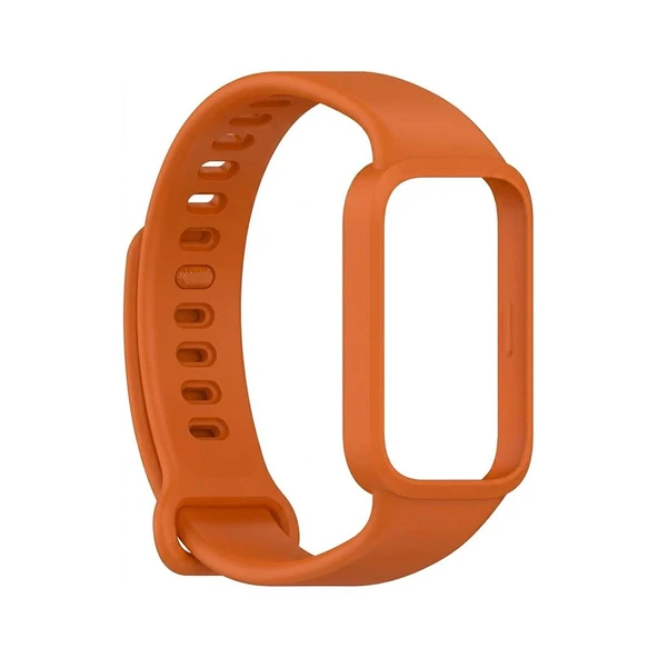 Redmi Smart Band 9 Active Uyumlu Silikon Kordon - Resim 9