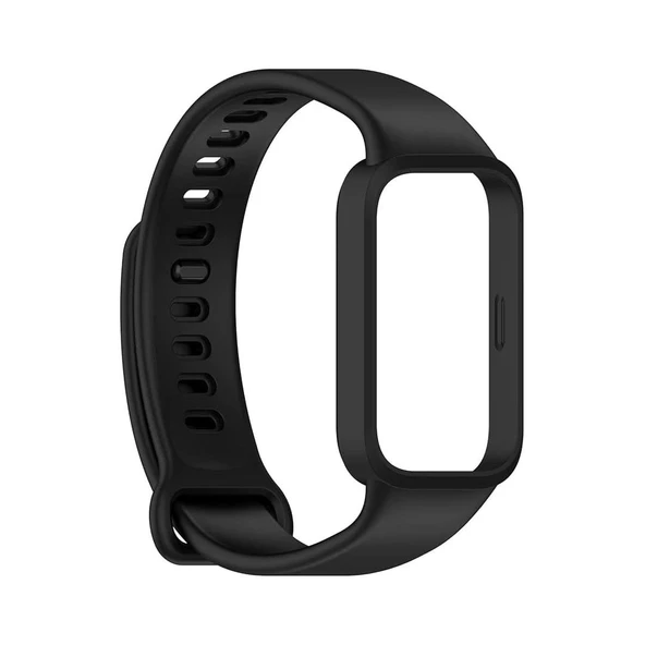 Redmi Smart Band 9 Active Uyumlu Silikon Kordon - Resim 8