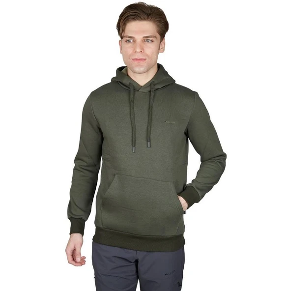 Alpinist Stream Erkek Kapşonlu Sweat 3XL Beden Haki ürün görseli 1
