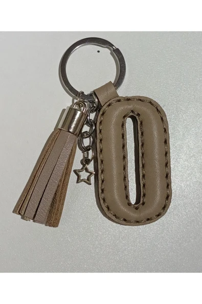 Durush Collection Anahtarlık Hakiki Deri "o" Harfi (HAND MADE) ürün görseli 1