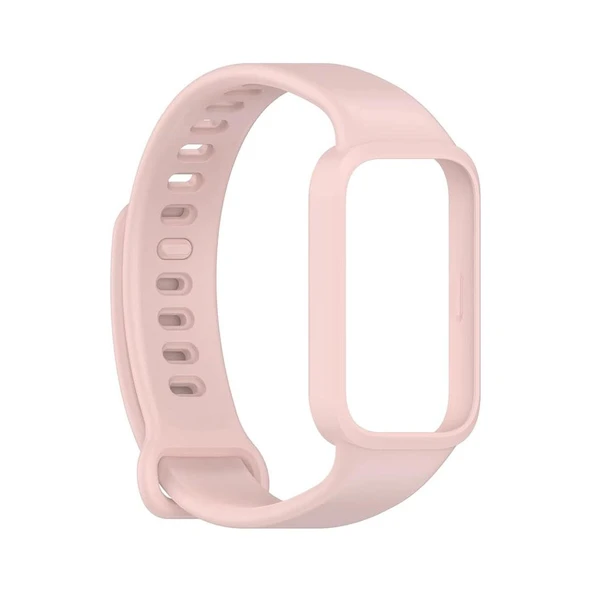 Redmi Smart Band 9 Active Uyumlu Silikon Kordon - Resim 7