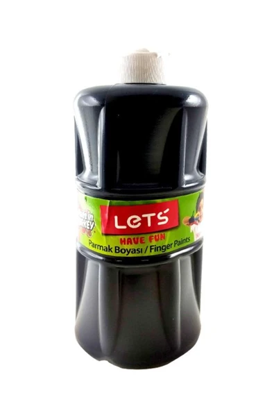 Lets Parmak Boyası Siyah 500 ml ürün görseli 1