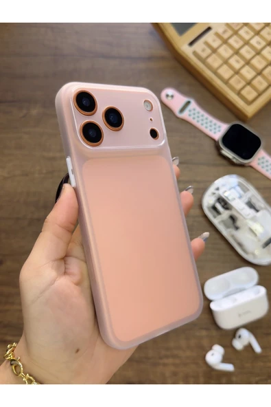 iPhone 17 Pro Uyumlu Süper İnce Mat Ultra Thin Silikon Kılıf ürün görseli 1