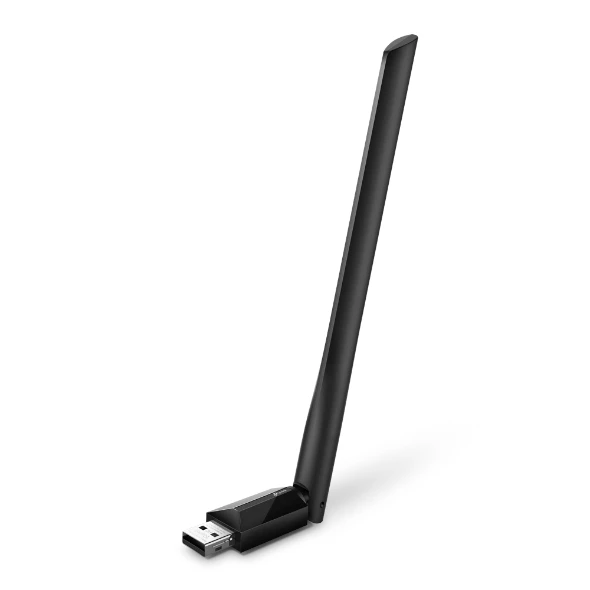 Tp-Link Archer T2U Plus 600 Mbps Antenli Yüksek Verimli Kablosuz USB Adaptör AC600 ürün görseli 1