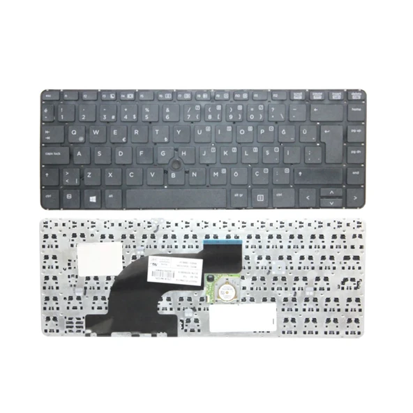 Hp NSK-CPEBC, 767476-D61 Notebook klavyesi Siyah TR - Resim 2