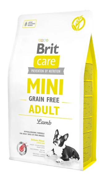 Brit Care Hipoalerjenik Kuzu Etli Tahılsız Küçük Irk Yetişkin Köpek Maması 7Kg ürün görseli 1
