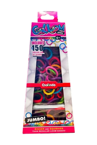 161 Parça ile Sonsuz Kombinasyon! Cool Loom Jumbo Hobi Seti ürün görseli 1