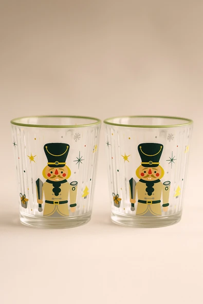 Rakle Nutcracker 2'li Optik Meşrubat Bardağı 360 ml - Resim 3