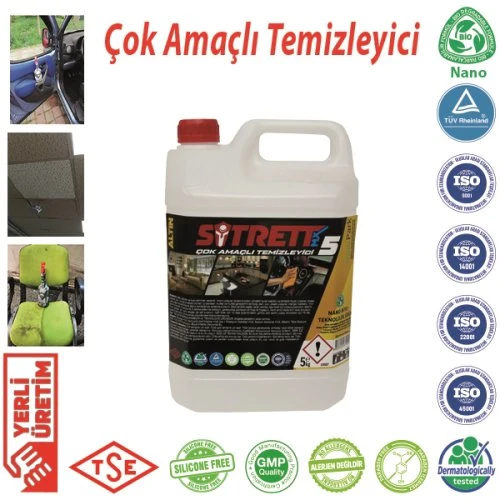 Sitrett MX STRMX-5A-5 Altın Konsantre 5 Kg Genel Amaçlı Kullanım Yüzey Temizleme Maddesi ürün görseli 1