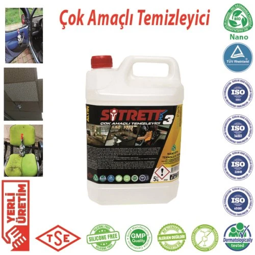 Sitrett MX STRMX-3A-5 Altın Konsantre 5 Kg Genel Amaçlı Kullanım Yüzey Temizleme Maddesi ürün görseli 1