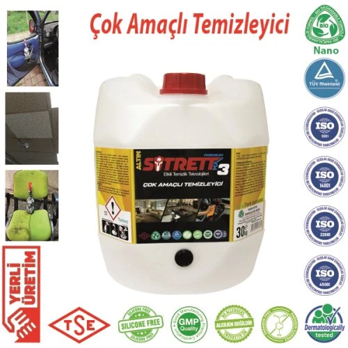 Sitrett MX STRMX-3A-30 Altın Konsantre 30 Kg Genel Amaçlı Kullanım Yüzey Temizleme Maddesi ürün görseli 1