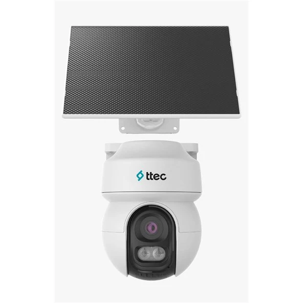 TTEC SLR-3330S-MH/SL-4G 3MP 4mm Sabit Lensli IP 4G Solar Kamera ürün görseli 1
