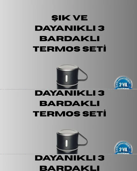 500 ml Vakumlu Termos – Çift Kat Paslanmaz Çelik, Sızdırmaz Kapağıyla Sıcak ve Soğuk İçeceklere Özel ürün görseli 1