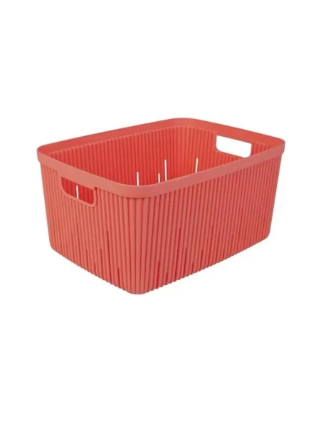 Herevin HER161372-163 Çok Amaçlı Plastik Pembe Sepet 13 L ürün görseli 1