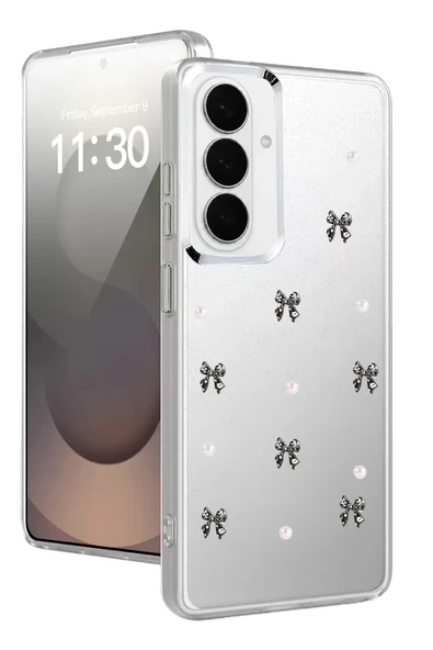 Newface Samsung Galaxy S26 Plus Fiyonk Desenli Kapak - Desen 8 ürün görseli 1