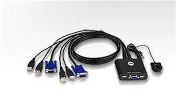 Aten CS22U-A7 2 Port Vga Kvm Switch ürün görseli 1