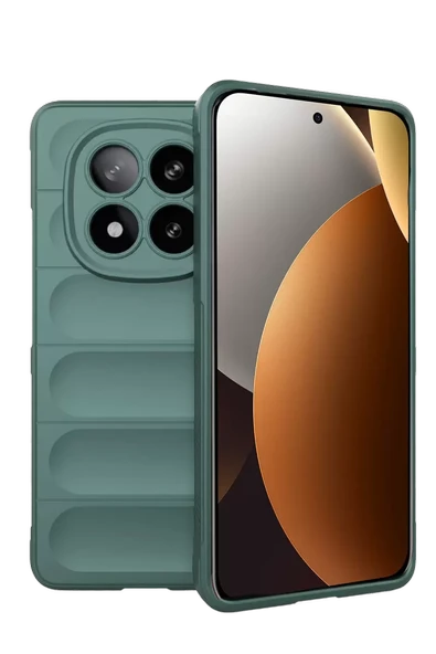 Newface Xiaomi Redmi Note 15 Pro 5G Optimum Silikon - Koyu Yeşil ürün görseli 1