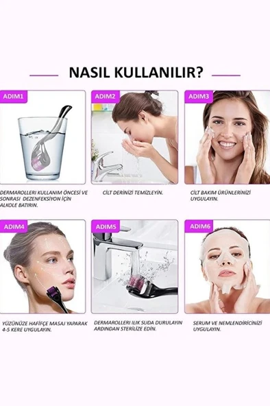 Derma Roller System 540 Titanyum İğneli 0.5 Mm - Resim 8