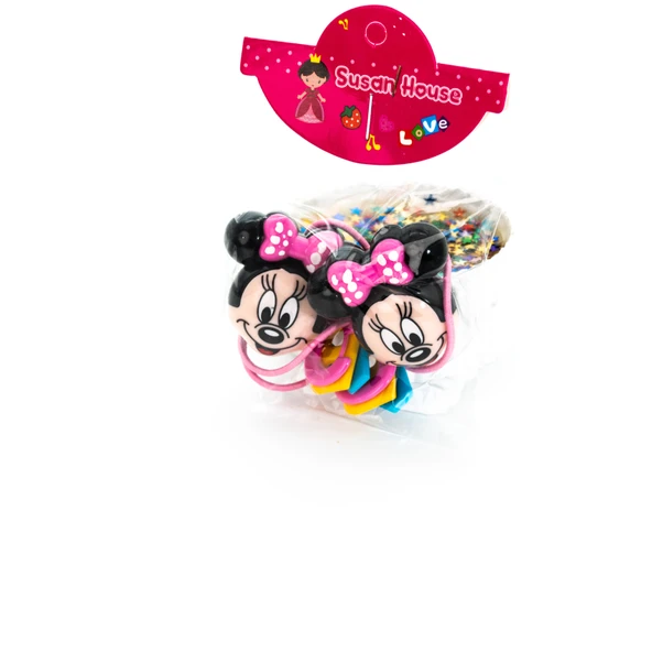 Biem Mickey Mouse Lastik Toka Açık Pembe ürün görseli 1