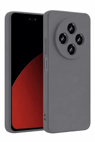 Newface Xiaomi Redmi 14C Kılıf First Silikon - Gri ürün görseli 1