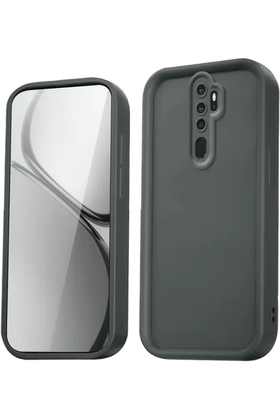 Newface Xiaomi Redmi Note 8 Pro Kılıf Viera Silikon - Gri ürün görseli 1