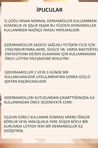 Derma Roller System 540 Titanyum İğneli 0.5 Mm - Resim 9