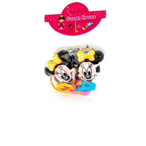 Biem Mickey Mouse Lastik Toka Turuncu ürün görseli 1